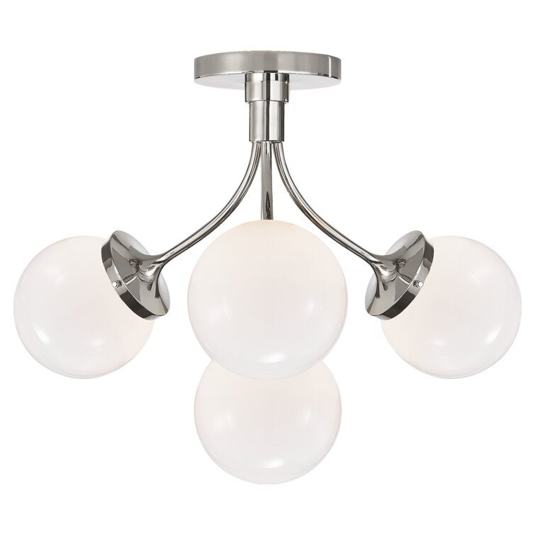 Visual Comfort Prescott 4 - Light Semi Flush Mount | Perigold